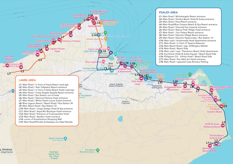 Click for Pickup Points map